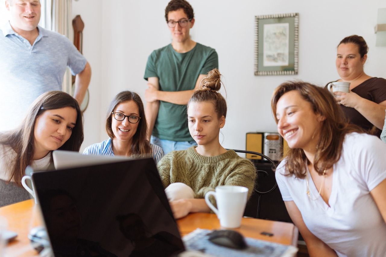 Employees Training in a Room