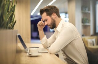 Photo of a Frustrated Man